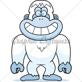 325x325 Cartoon Yeti Gl Stock Images