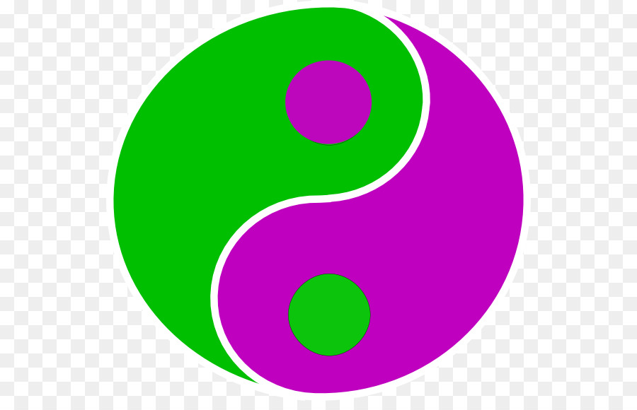 900x580 Green Yin And Yang Symbol Clip Art