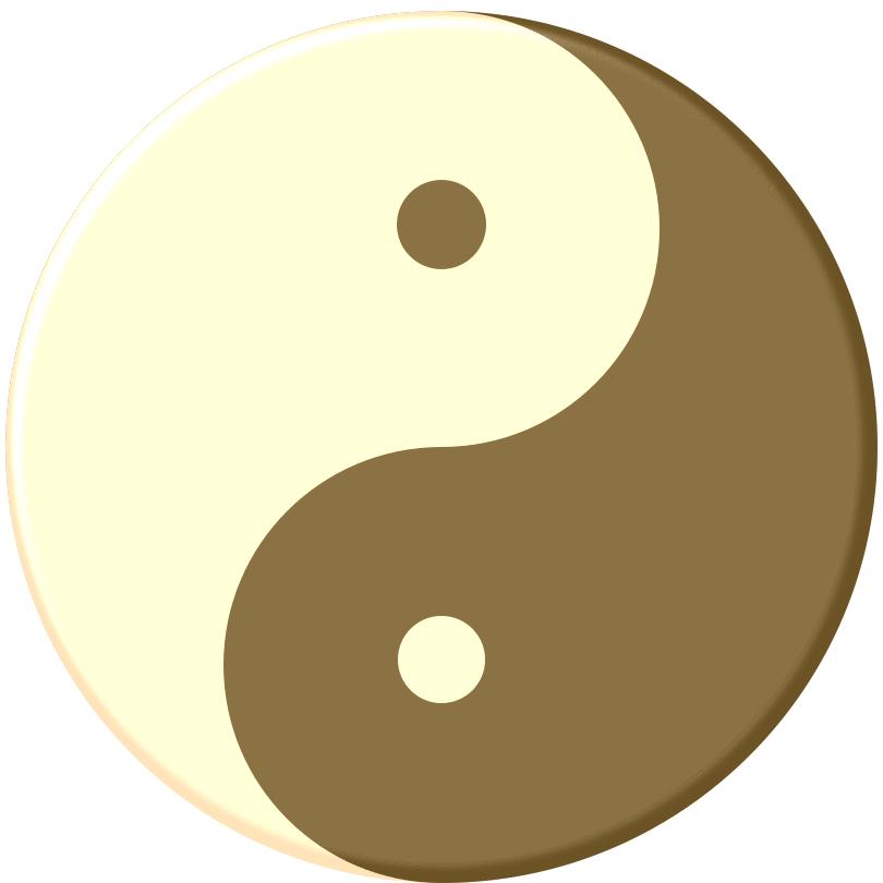 810x810 Delicious Yin Yang Pudding Clipart