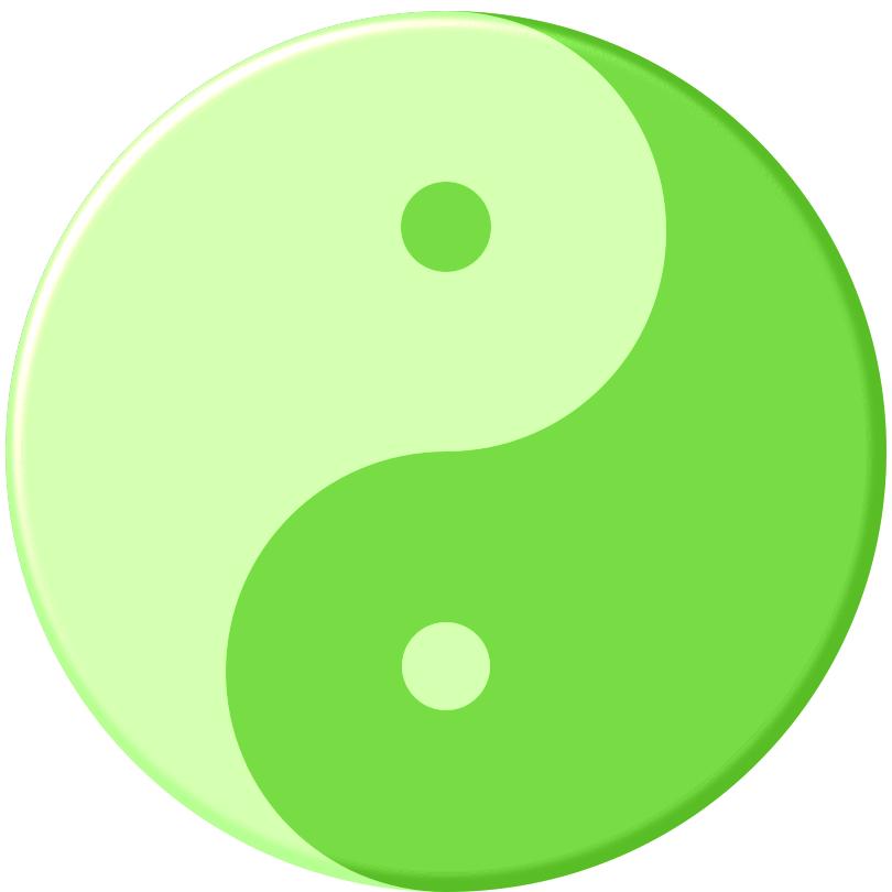 810x810 Delicious Yin Yang Mint Pudding Clipart