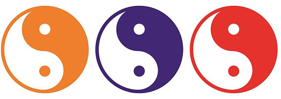 570x202 Yin Yang Clip Art, Ai, Svg, Dxf, Eps, Png, Cdr, 4 Styles