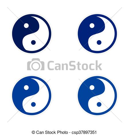 450x470 Assembly Sticker Yin Yang Clipart Vector