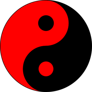 300x300 Redlack Ying Yang Clip Art