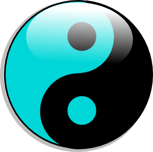 300x298 Yin Yang Clip Art