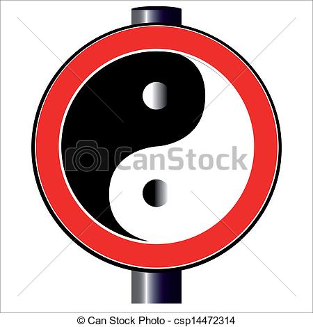 450x470 Yin And Yang Traffic Sign. The Yin Yang Sign Incorporated