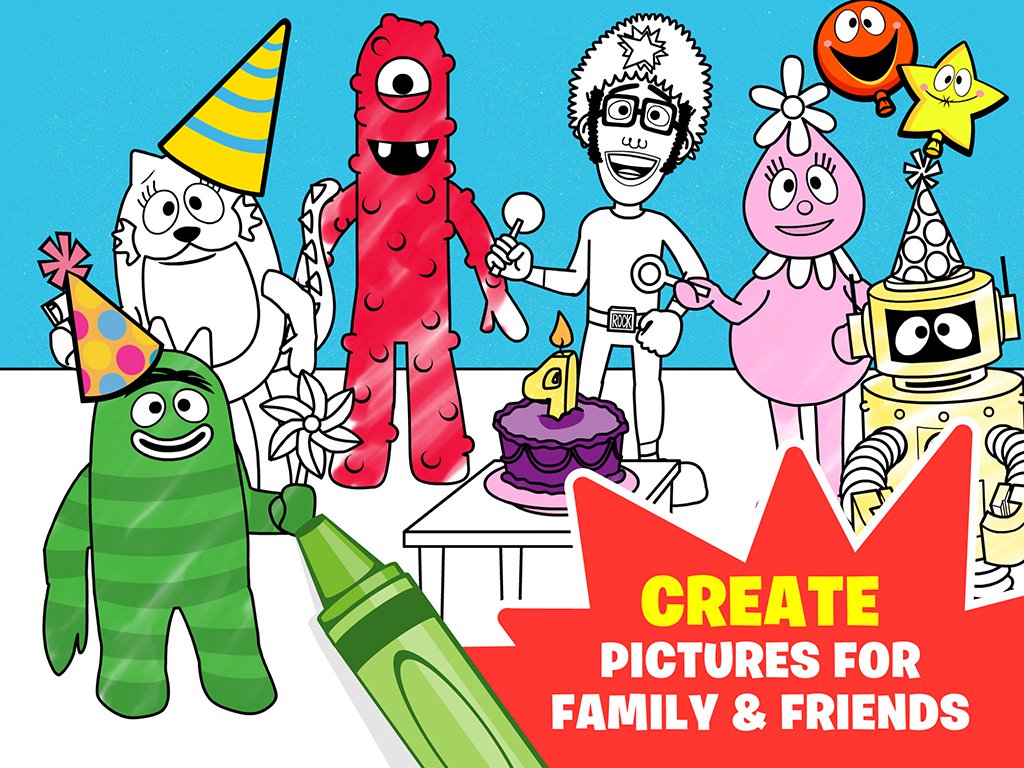 1024x768 Yo Gabba Gabba! Birthday