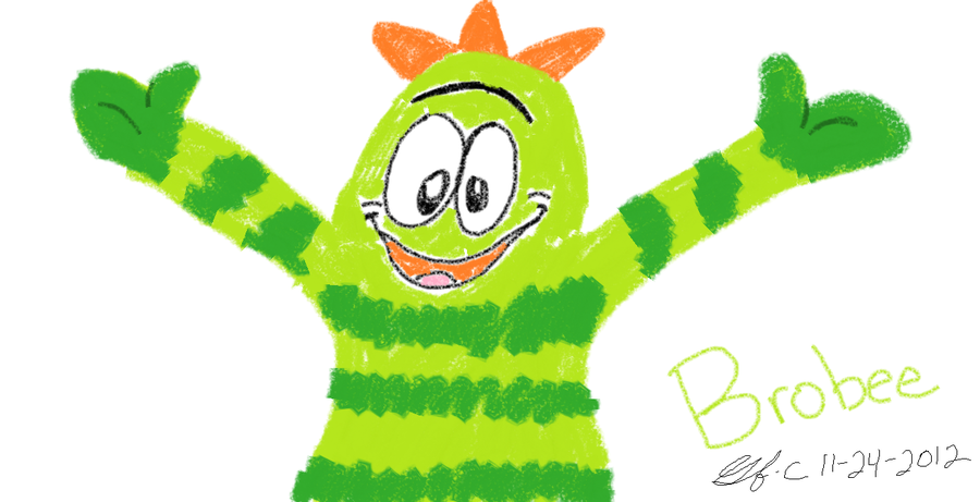 900x461 Brobee Yo Gabba Gabba By Spongefox
