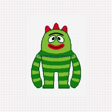 430x430 Cozyconcepts Yo Gabba Brobee Crochet Pattern Graphs Afghan