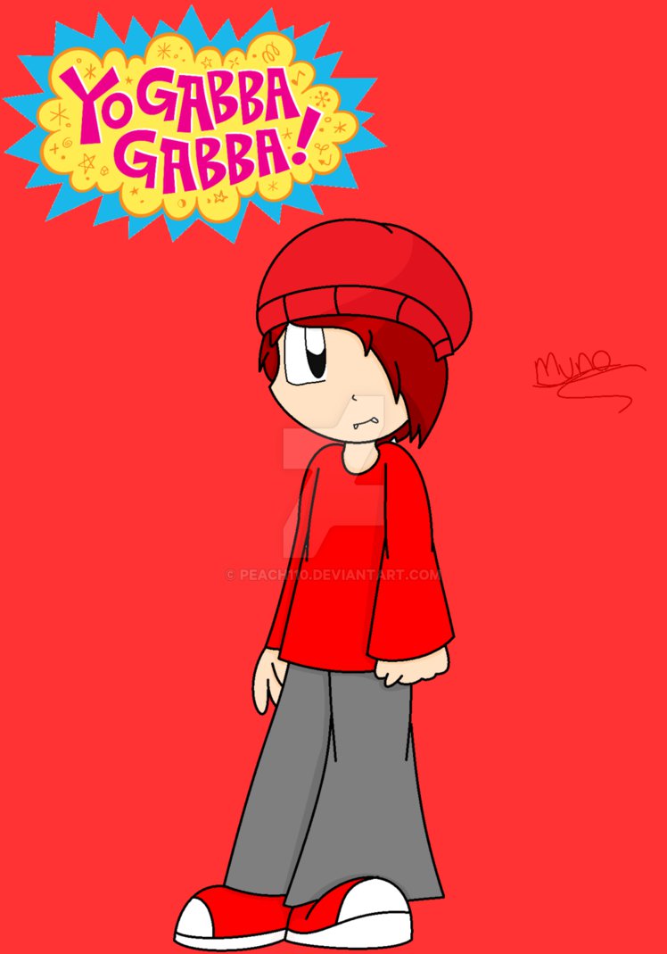 748x1069 Human Yo Gabba Gabba Muno By Peach110