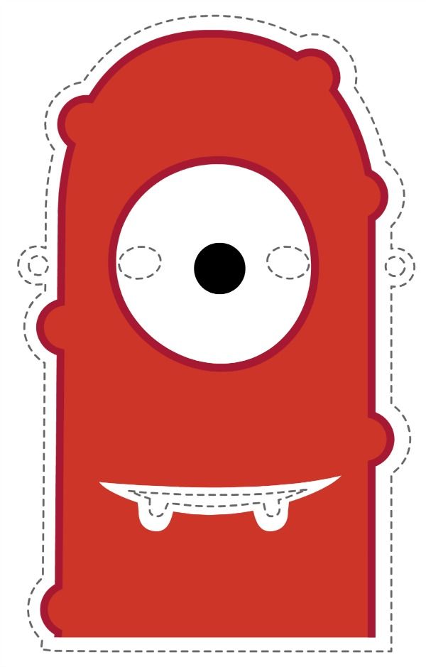600x939 Printable Halloween Masks Printable Masks, Yo Gabba Gabba