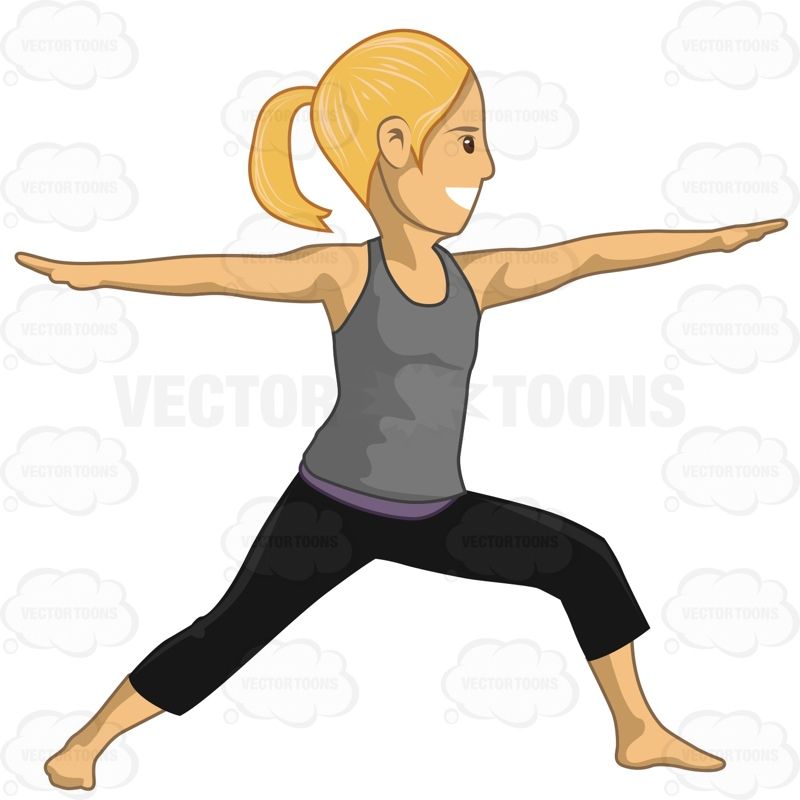 800x800 Woman In The Warrior Ii Yoga Pose Yoga Poses, Woman Workout