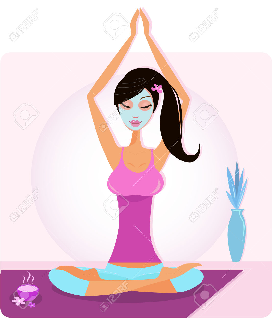 1115x1300 Meditation Clipart Yoga Asana 3705177
