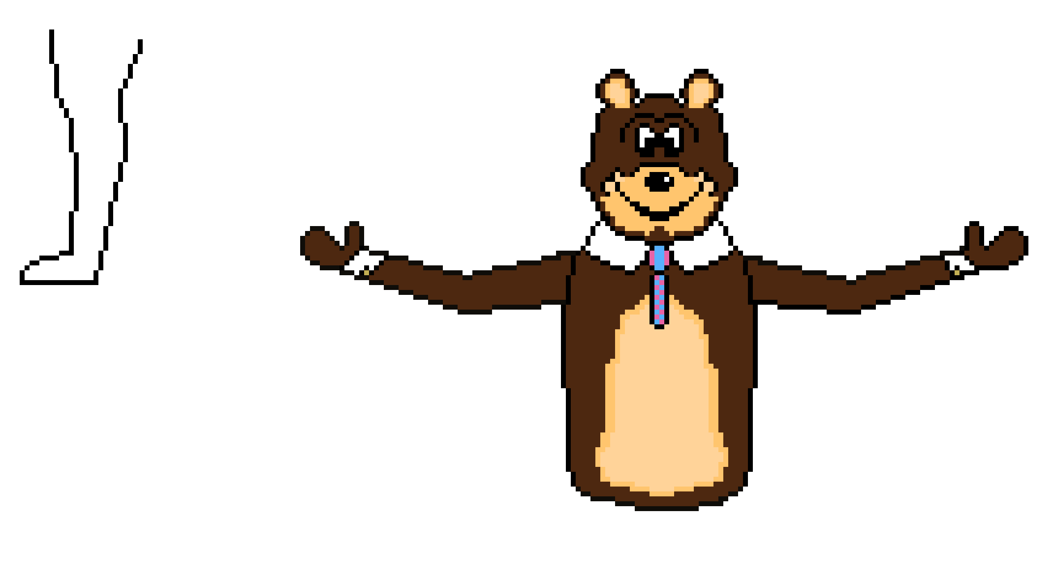 2140x1170 Copyright Safe Yogi Bear Rip Off Pixel Art Maker