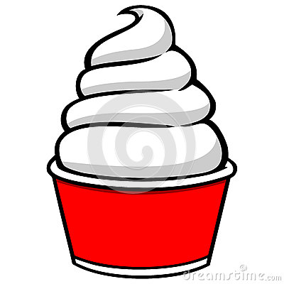 400x400 Frozen Yogurt Cup Clipart