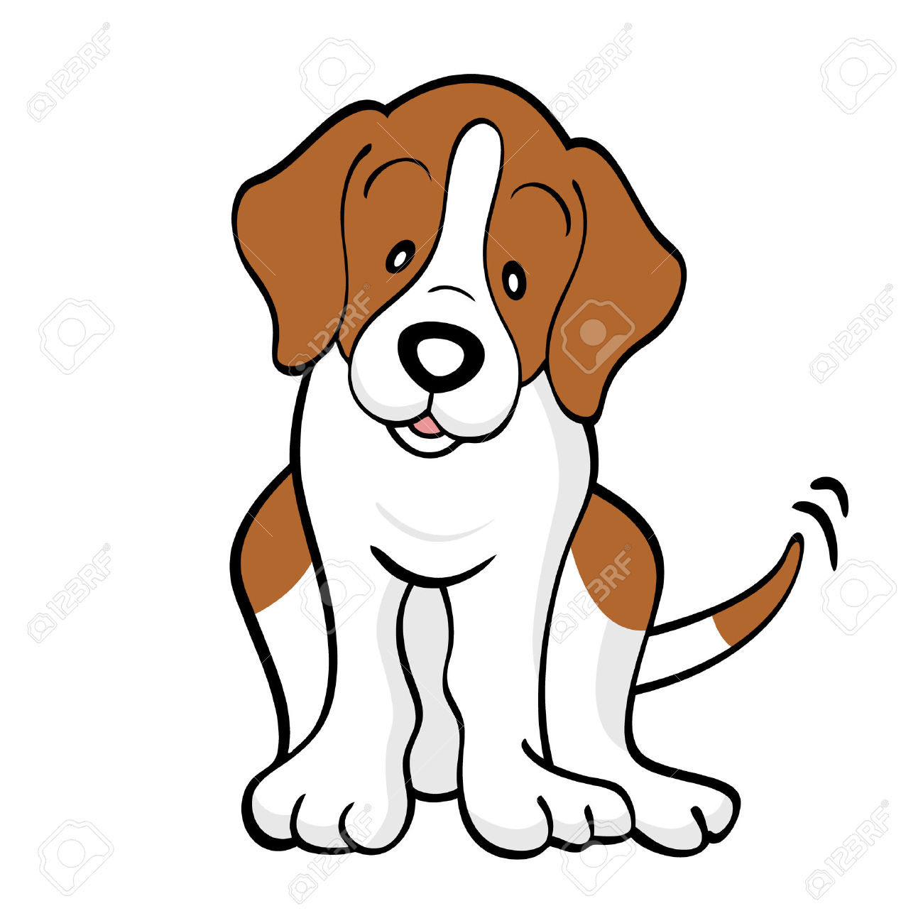 1300x1300 Beagle Clipart Animated
