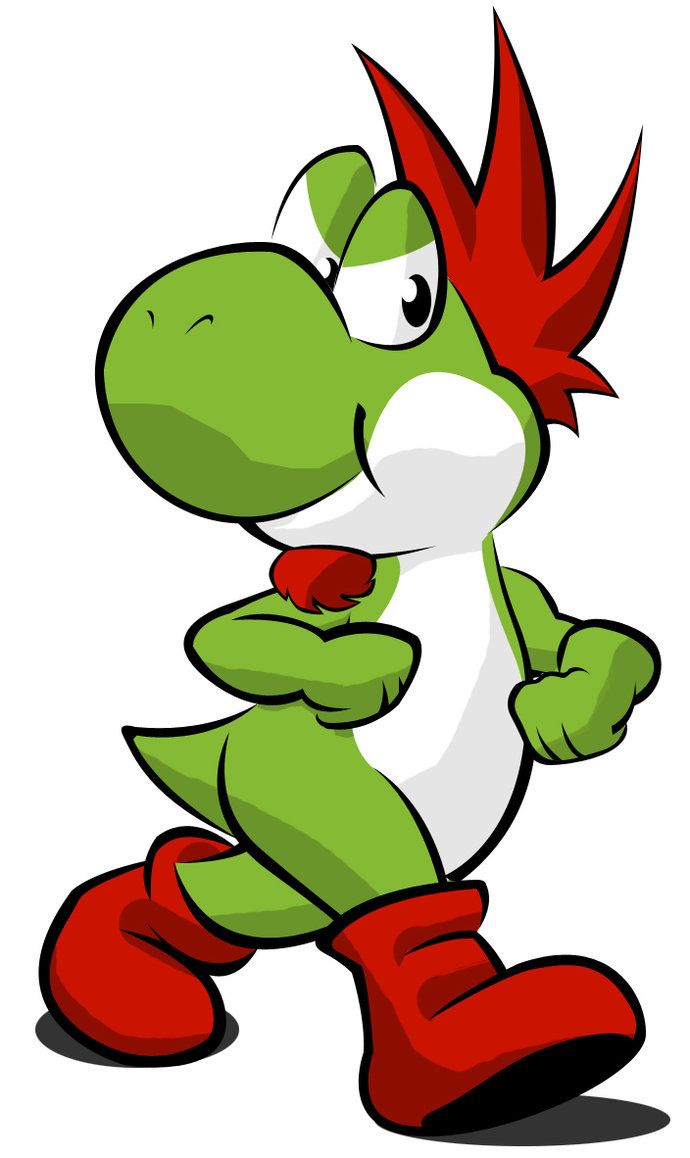 690x1158 Yoshi Punk By Alexnovelli