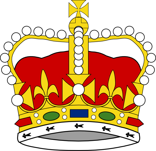600x580 Free Clipart Crown Clipartmonk