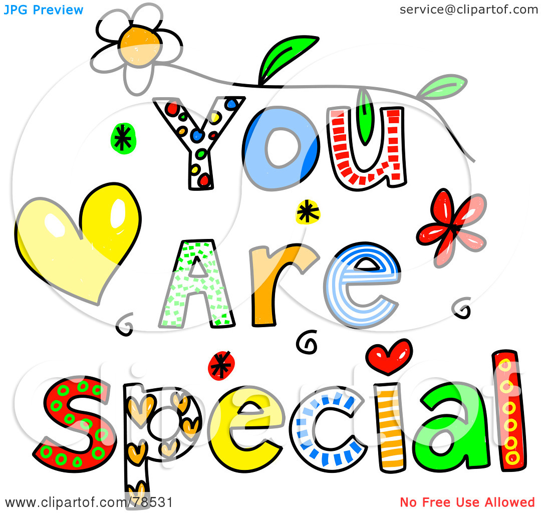 1080x1024 You Are Special Clipart