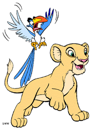 321x441 Lion King Re Told In Clip Art
