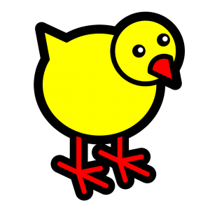 300x300 Yellow Bird Clip Art Download