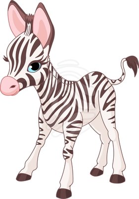 281x400 Cute Zebra Clipart Clipart Panda