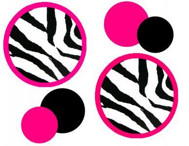 388x300 Zebra Pattern Clip Art
