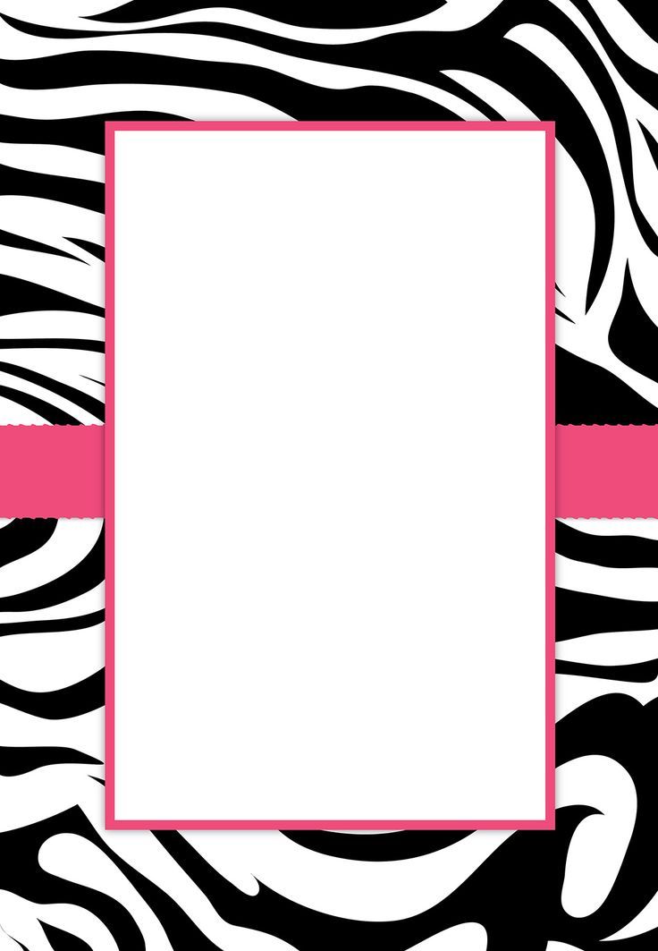 736x1063 Zebra Print Clip Art Free