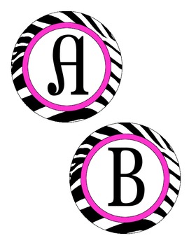 270x350 Zebra Print Letters Clip Art Clipart