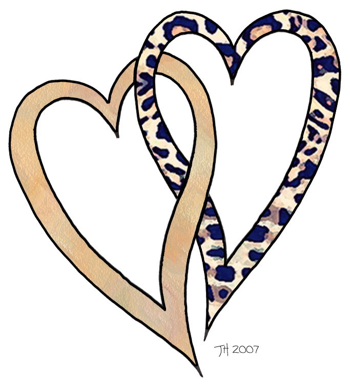 683x754 Heart Clipart Animal Print Free Collection Download And Share