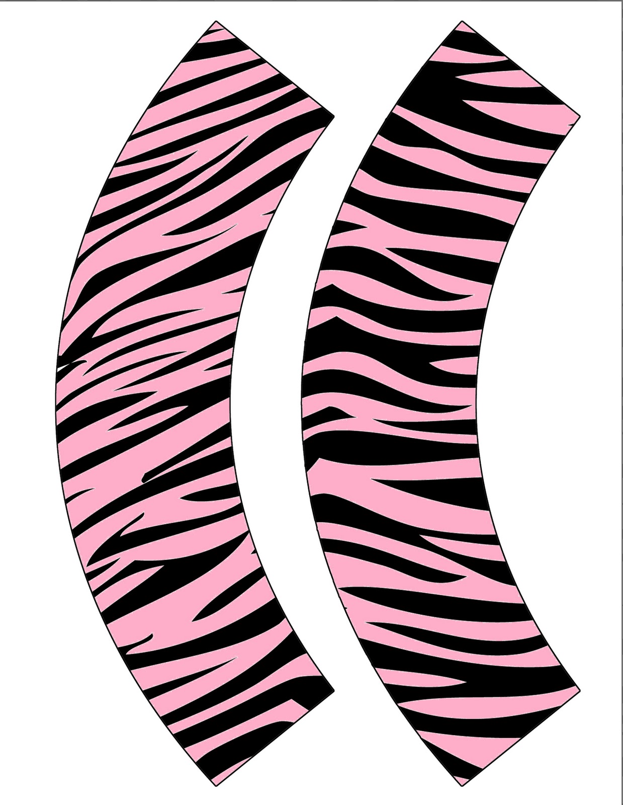 1239x1600 Pink Zebra Print Background