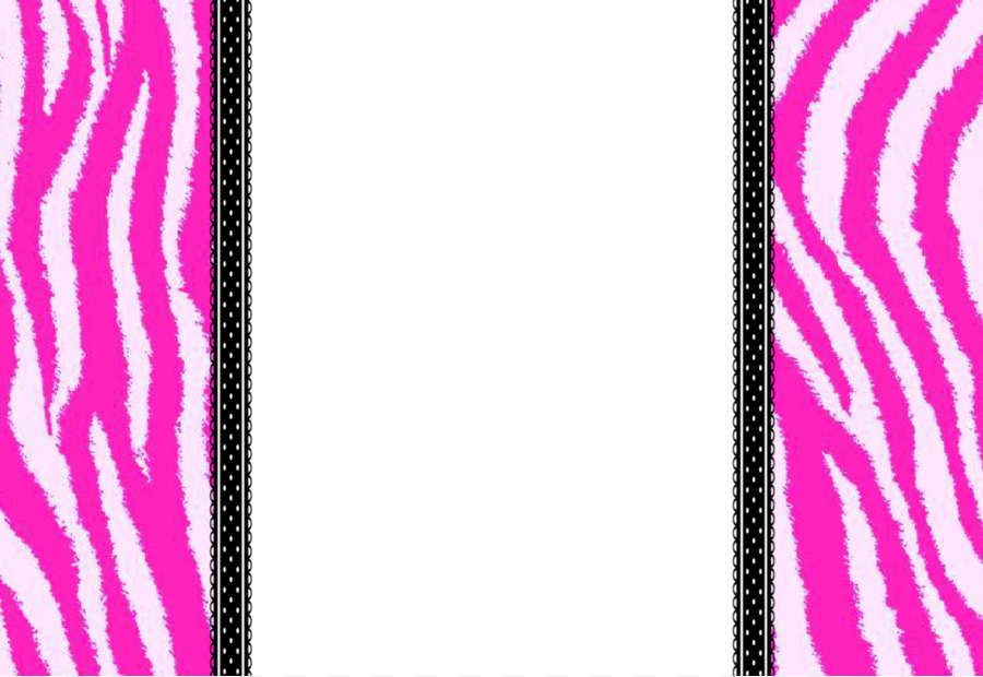 900x620 Zebra Animal Print Clip Art