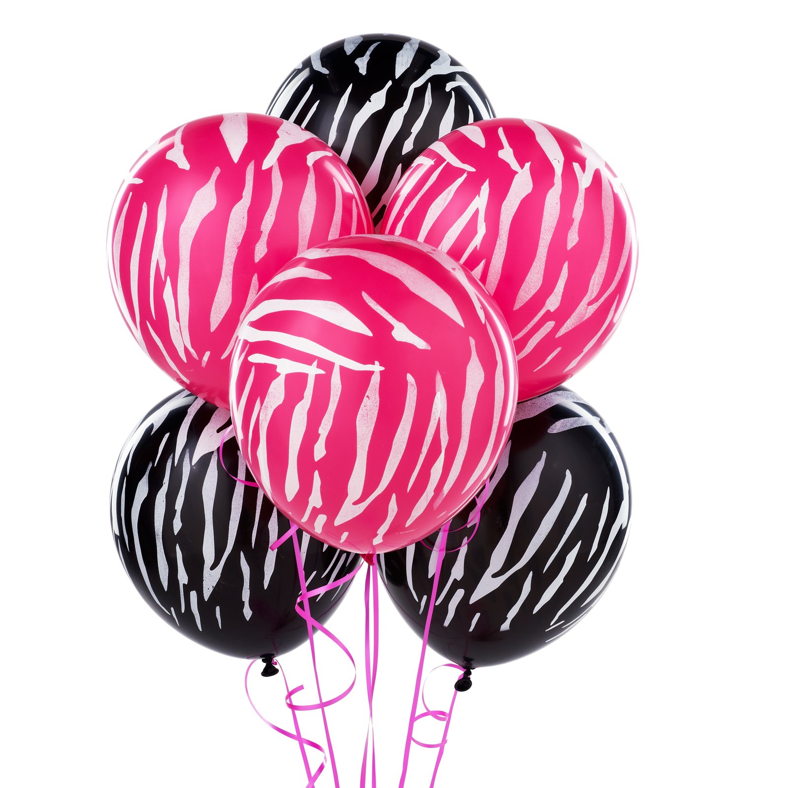 1600x1600 Zebra Balloons Clipart