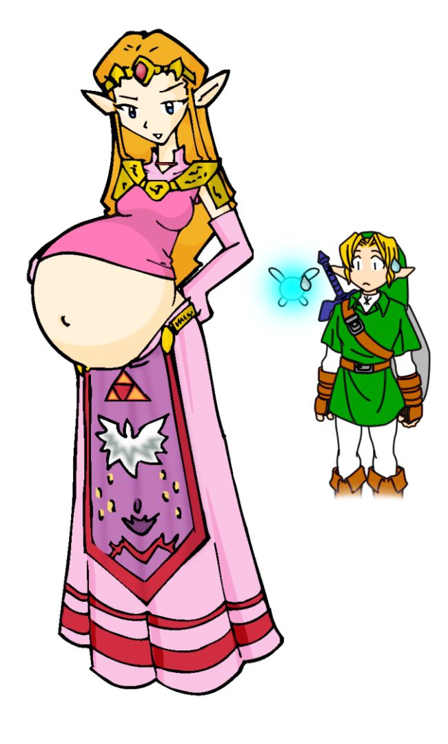 650x1079 Zelda Clipart Baby