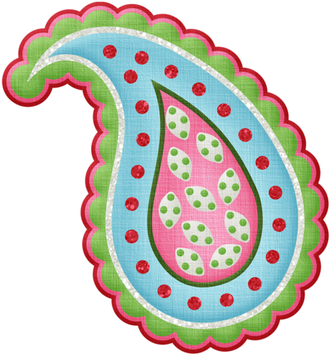 464x500 Aw Burnin Paisley 3.png Cute Clipart Scrap