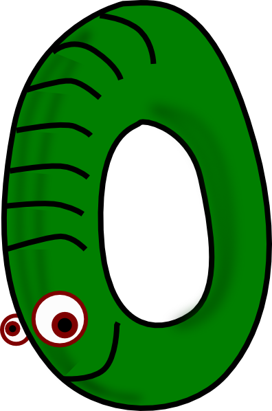 396x598 Number Animal Zero Clip Art
