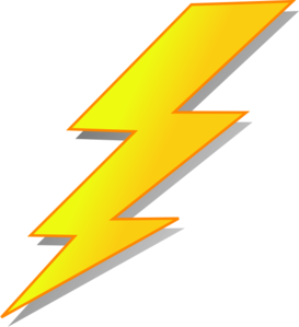 273x299 Zeus Lightning Bolt Clipart