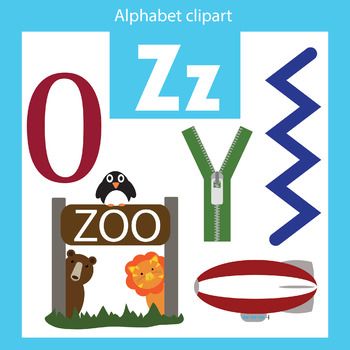 350x350 Alphabet Clip Art Letter Z Beginning Sounds Clip Art, Teacher