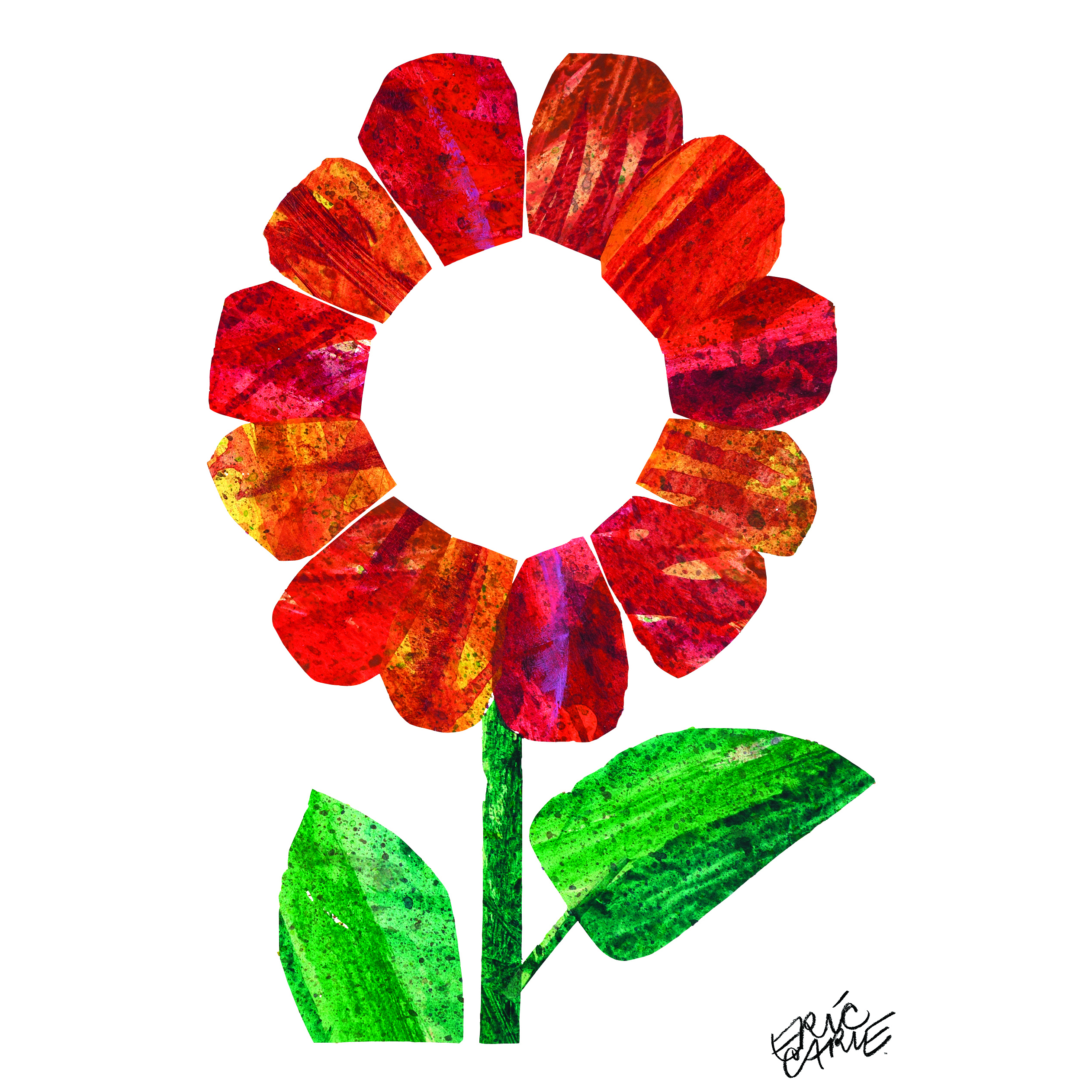 2524x2524 Eric Carle The Tiny Seed Character Art Front Cover Canvas Print