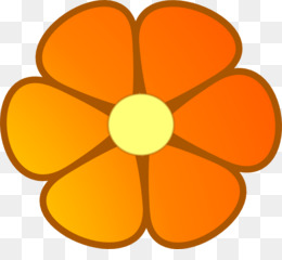 260x240 Flower Orange Blossom Clip Art