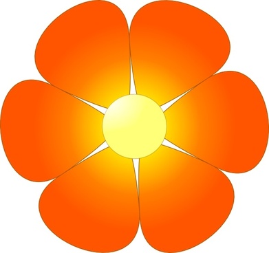 391x368 Flower Clip Art Free Vector Download (215,637 Free Vector)