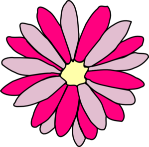 299x294 Pink Flower Clip Art 2977878