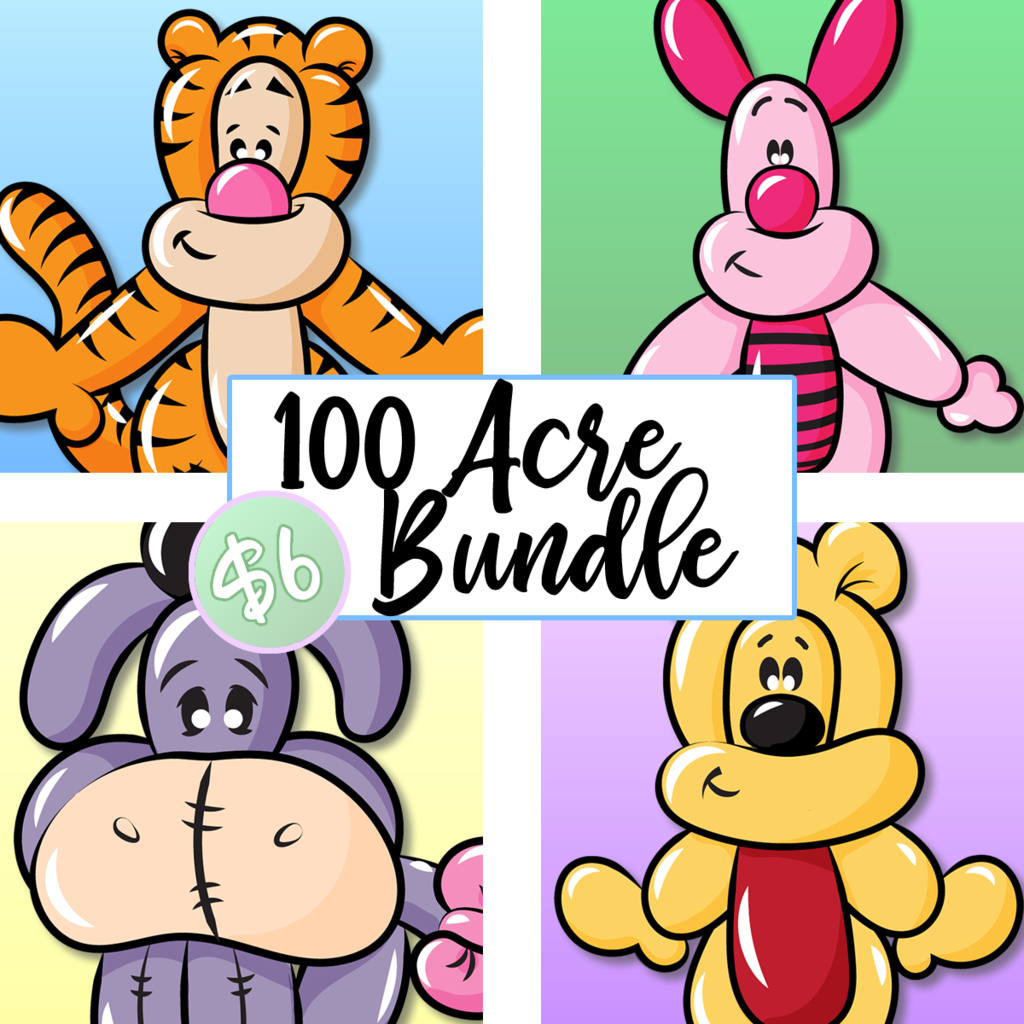 1024x1024 Balloon Animal Clip Art Menu'S