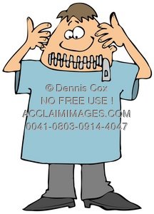 216x300 Clipart Illustrationzipper Mouth