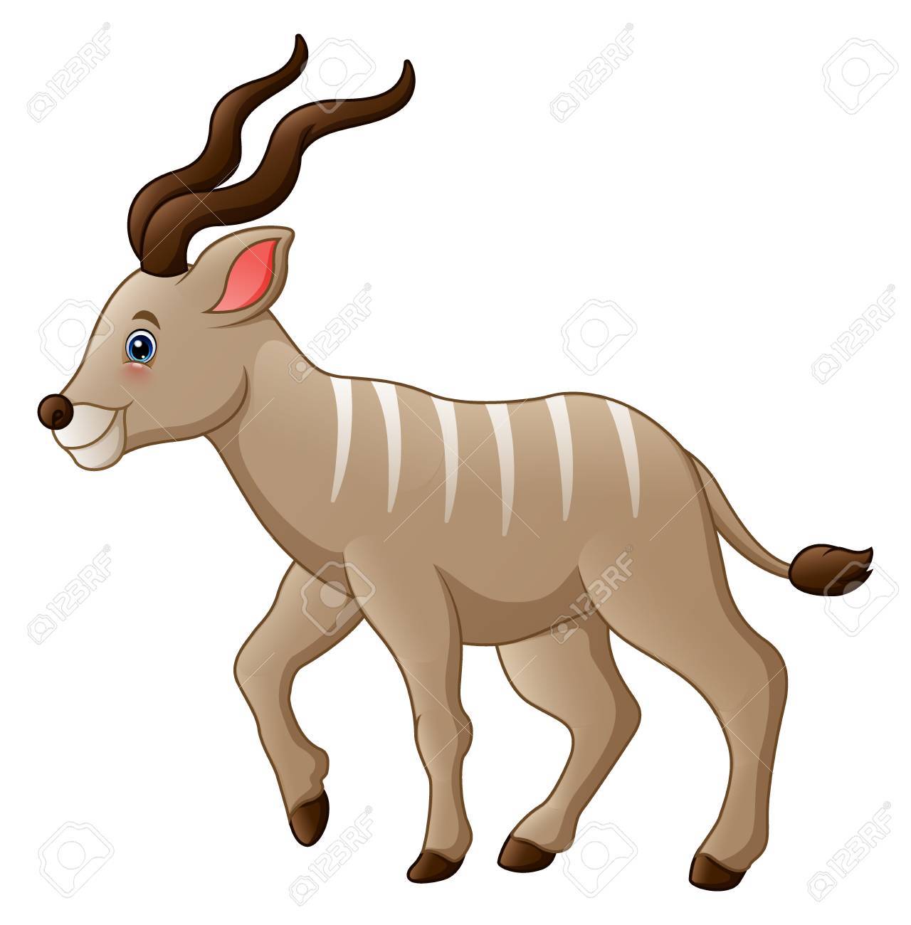 1280x1300 Gazelle Clipart Kudu