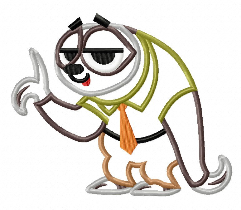 773x673 Zootopia Flash Embroidery Machine Applique Instant