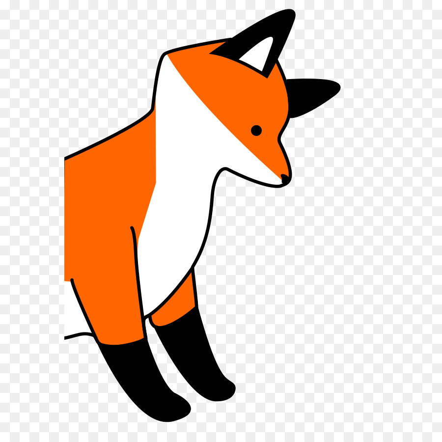 900x900 Silver Fox Clip Art