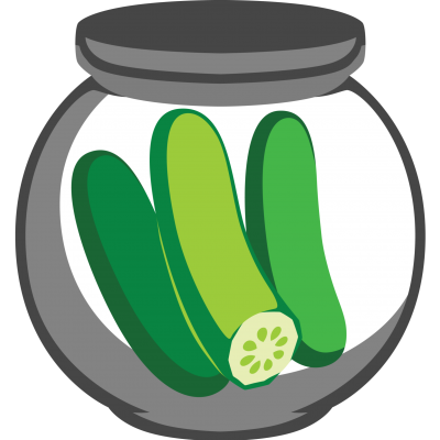 400x400 Pickles Clipart Transparent Background