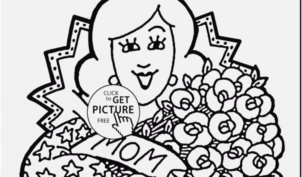 1024x600 Free Mothers Day Coloring Pages Image Wonderful Happy Mothers Day