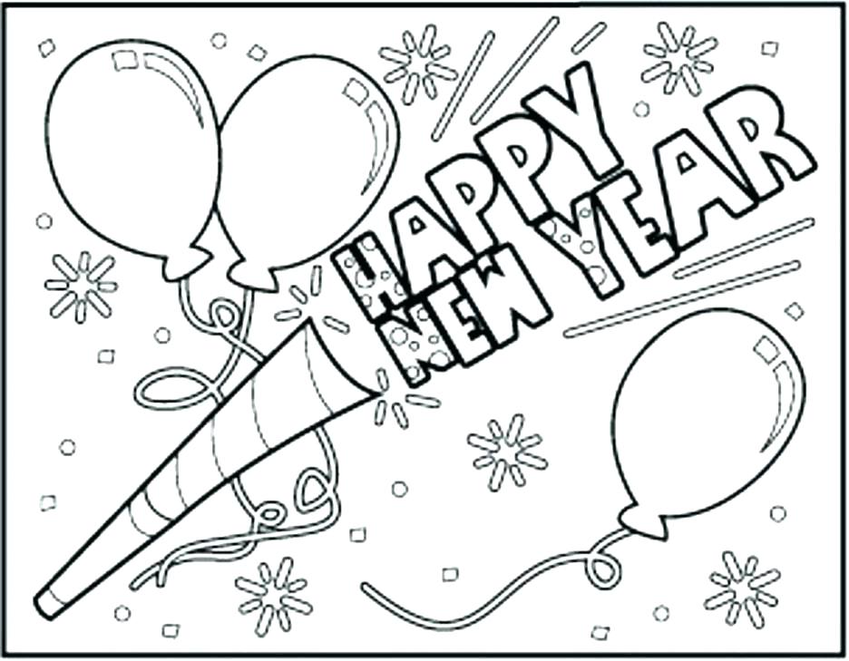 936x729 New Years Coloring Pages Happy New Years Coloring Pages Printable