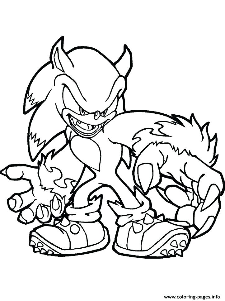 723x966 Sonic The New Monster Coloring Pages Printable Prints Monster